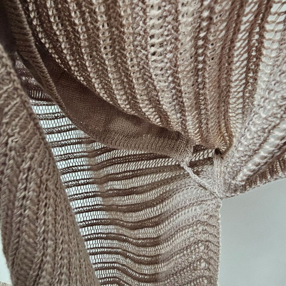Callahan Knitwear Genny Skirt Electric Purple Brown Cotton Women's Small NWT - Picture 9 of 11